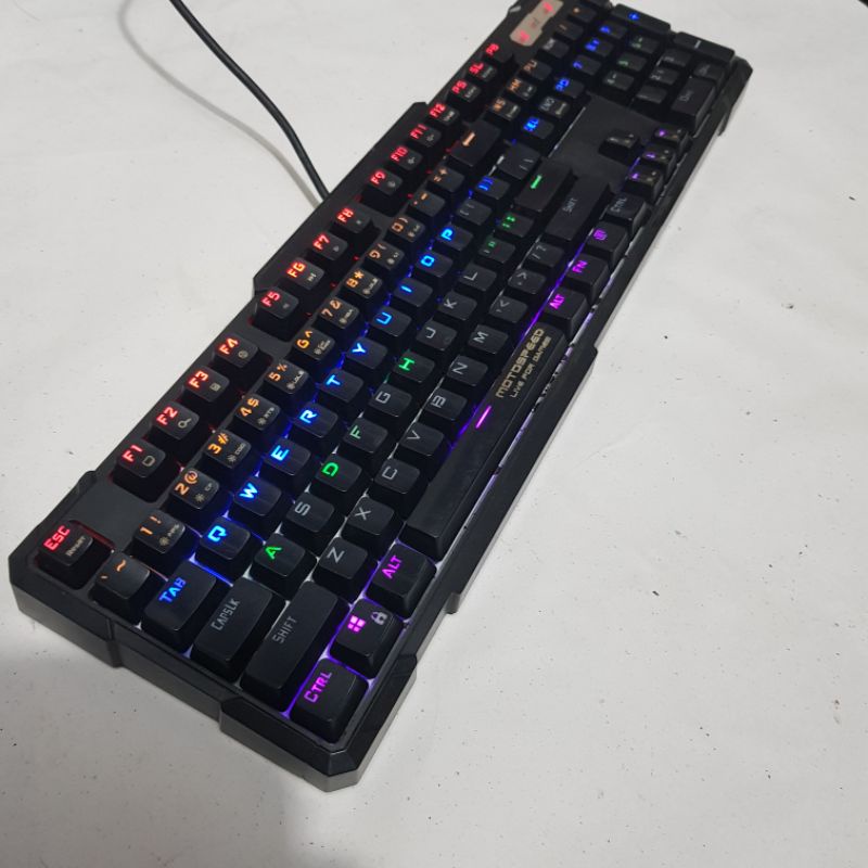 Bàn phím cơ Motospeed k81 hàng chính hãng qua sử dụng còn tốt_bàn phím gaming