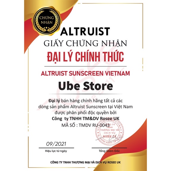 KEM DƯỠNG DA ALTRUIST DERMATOLOGIST UREA - HYALURONIC ACID