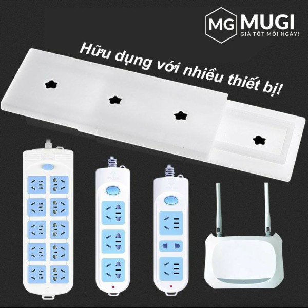 Miếng Dán Tường Treo Ổ Cắm Điện Treo Wifi Móc Treo Đa Năng Tiện Lợi (LOẠI 1)