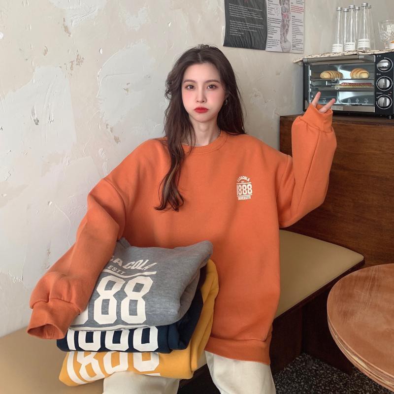 Áo Sweater Nữ Form Rộng Phong Cách Hàn Quốc Xinh Xắn