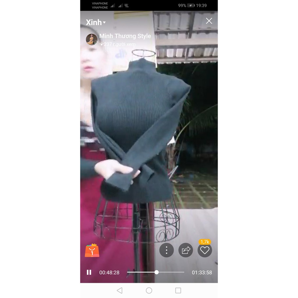 12. Sales Áo len cổ lọ chui đầu mới lựa live
