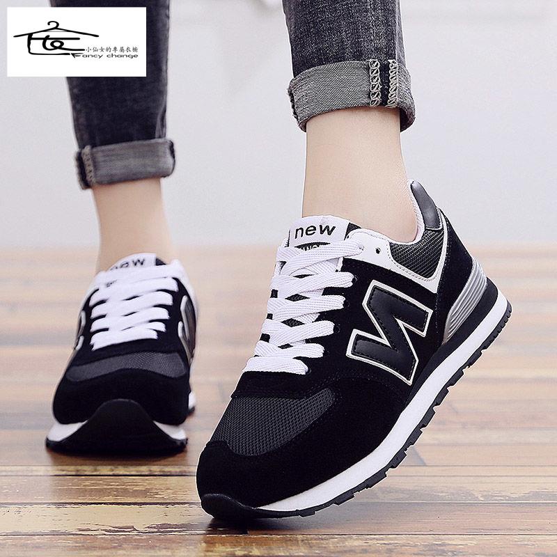 Giày Thể Thao Lưới Hình Chữ N Phong Cách Mới Cho Nữ Dễ Phối Đồ