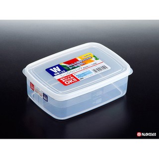 HỘP NHỰA ĐỰNG THỰC PHẨM 1300ML NAKAYA - HÀNG NỘI ĐỊA NHẬT, sử dụng được trong lò vi sóng và tủ đông