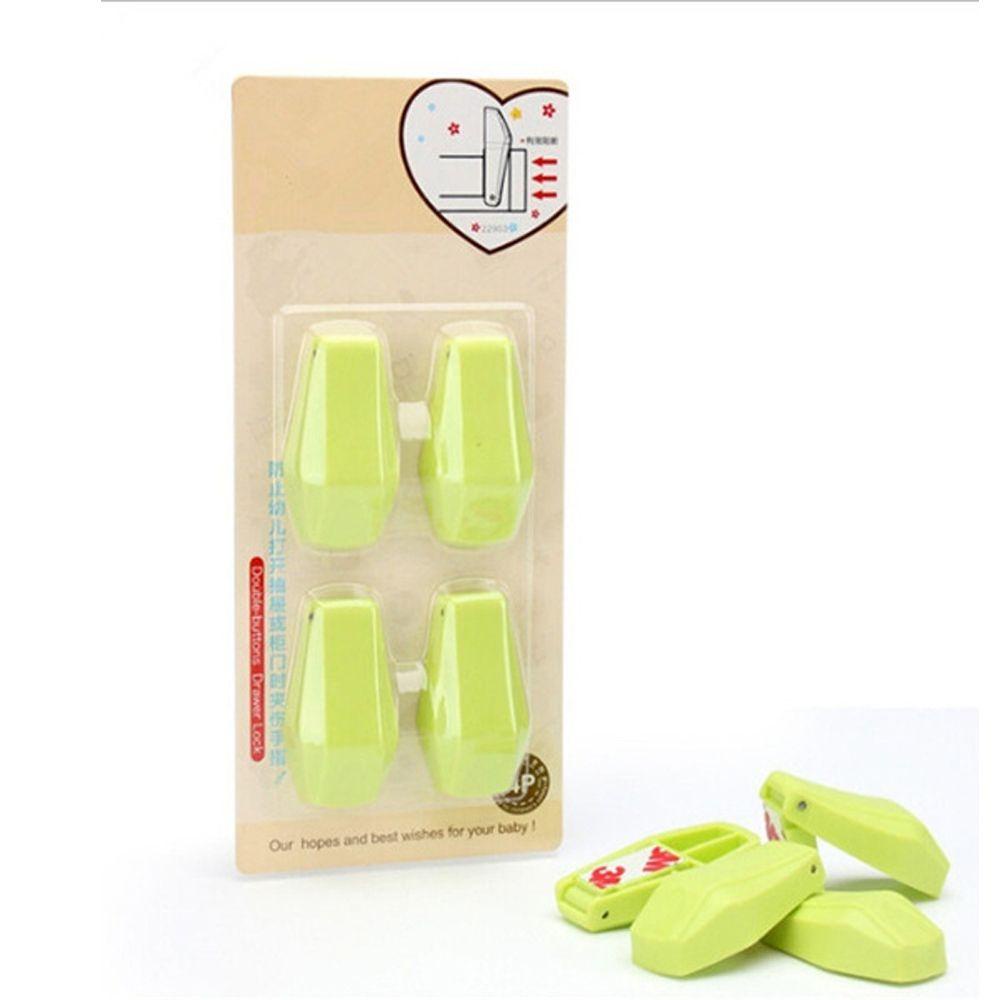 CABEZA Khóa Cửa Tủ Bằng Nhựa Bảo Vệ An Toàn Cho Bé