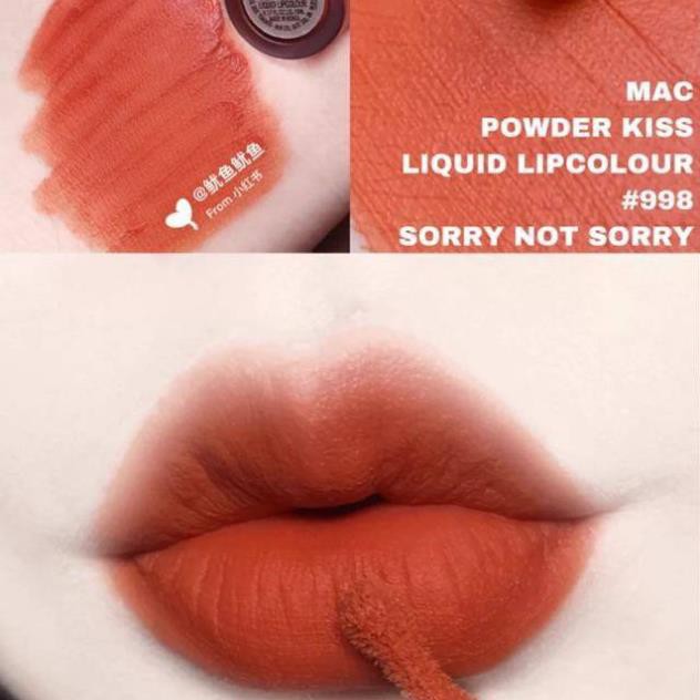 Son Kem Lỳ Mac Powder Kiss Liquid Lipcolour