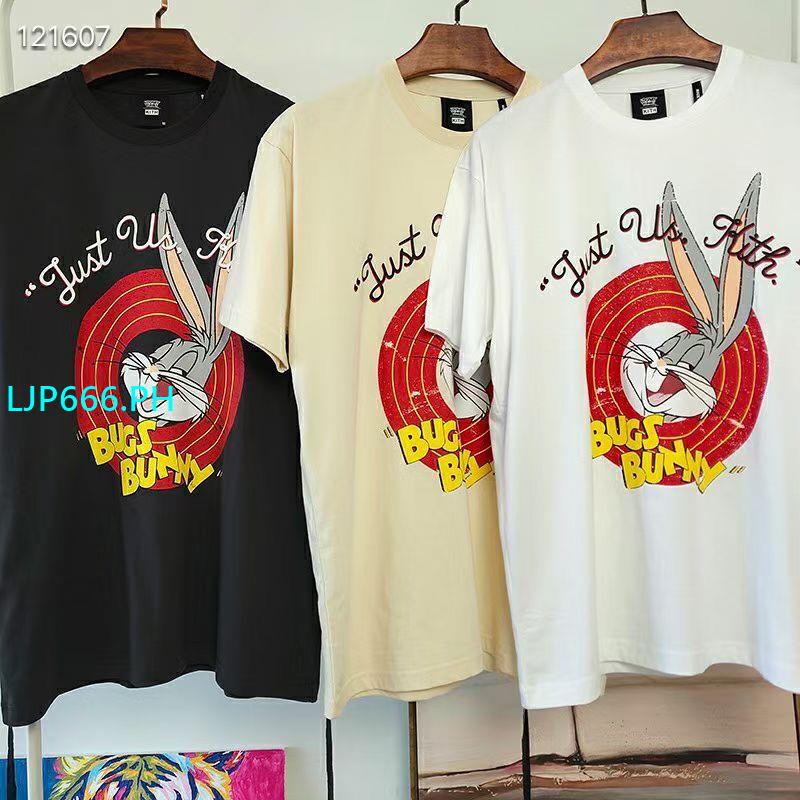 Áo Thun Ngắn Tay In Hình Kith x Looney Tunes bugs bunny Phong Cách Cổ Điển Thời Trang 2022