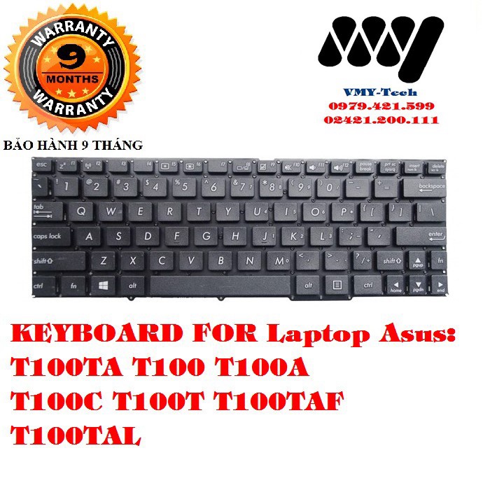 ¤ PHỤ KIỆN LAPTOP ¤ Bàn phím Laptop Asus T100TA T100 T100A T100C, T100T T100TAF T100TAL