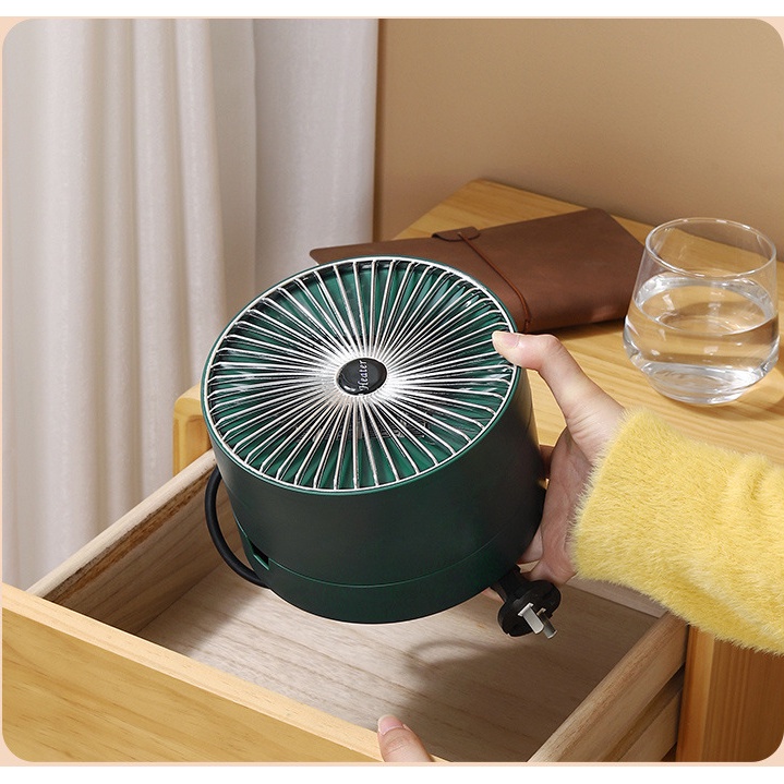 Quạt sưởi ấm để bàn, máy sưởi mini cầm tay, 500W - 1000W 3 chế độ làm nóng siêu nhanh