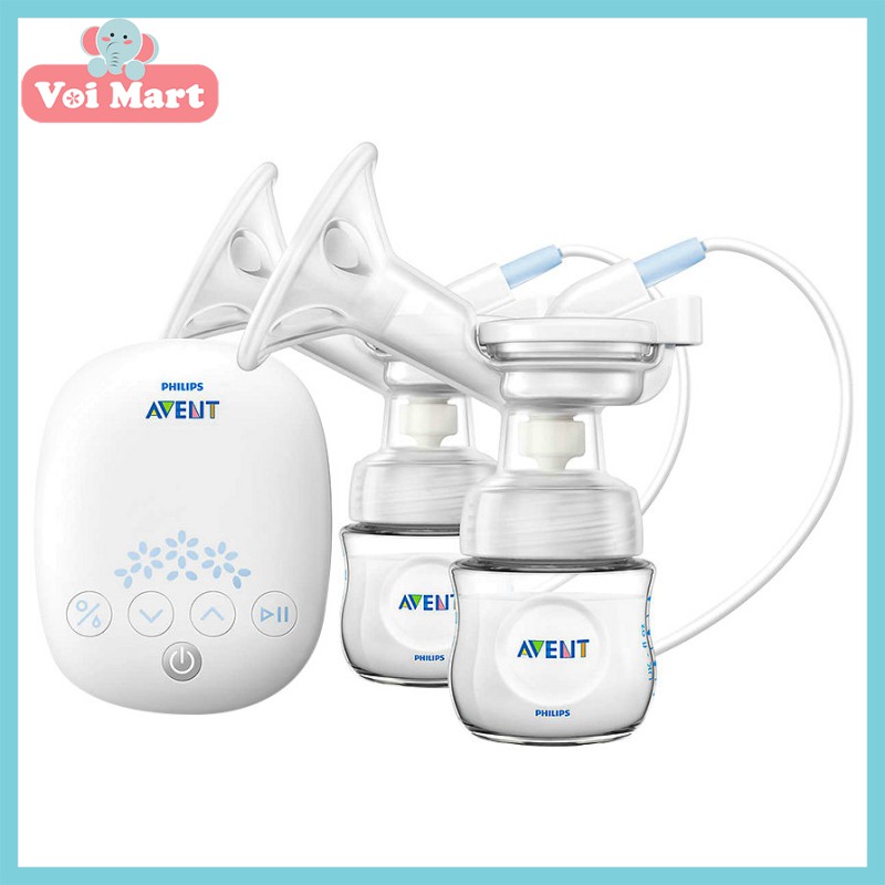 𝑪𝑯𝑰́𝑵𝑯 𝑯𝑨̃𝑵𝑮MÁY HÚT SỮA ĐIỆN ĐÔI PHILIPS AVENT HOA TUYẾT BẢO HÀNH 2 NĂM TRÊN TOÀN QUỐC