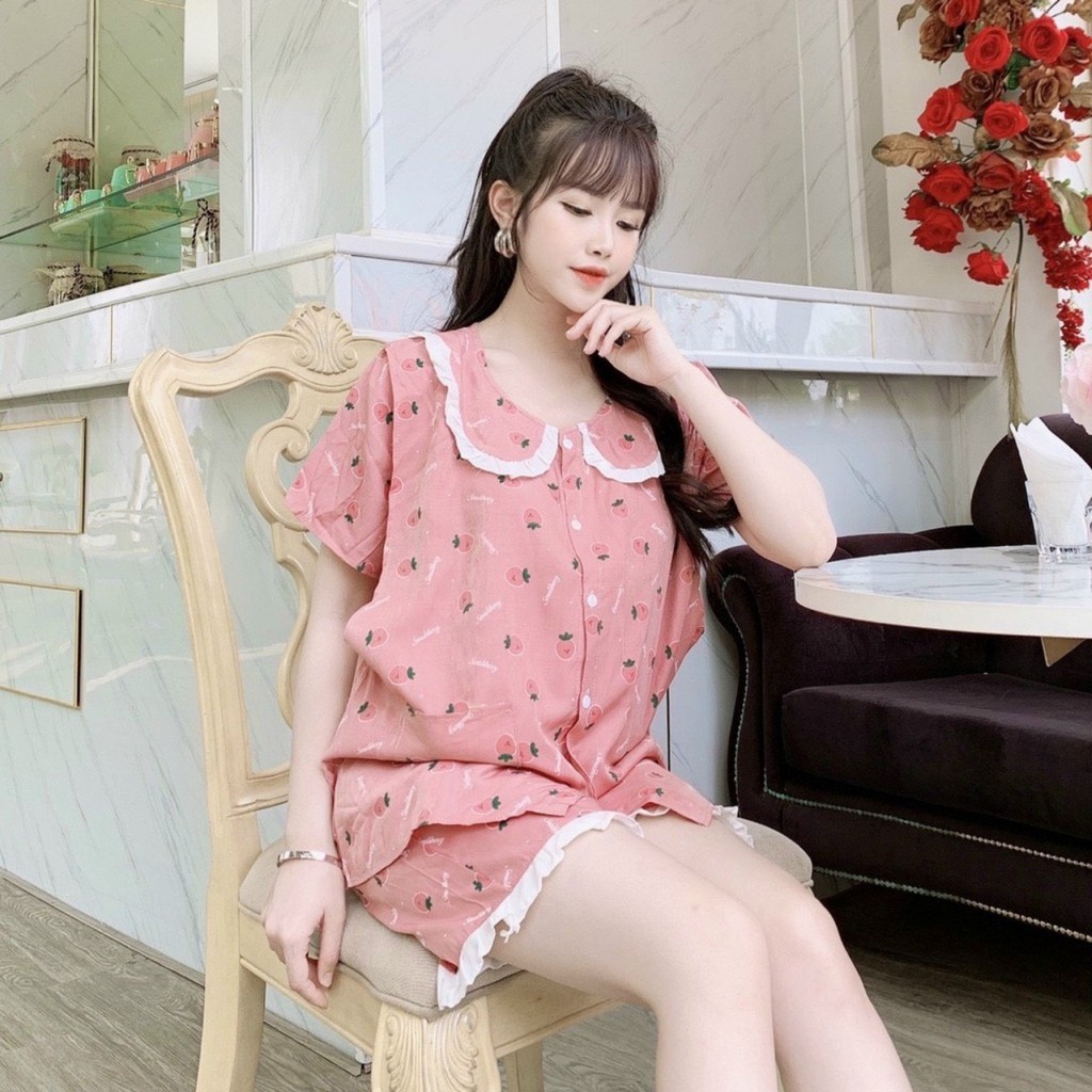 Bộ đồ bầu LỬNG chất đũi mát mẻ, thoáng mát nhiều màu sắc họa tiết cute BĐ829