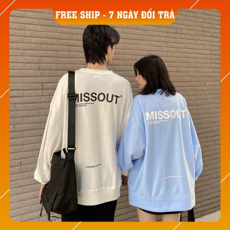 ÁO SWEATER MissOut unisex nam nữ siêu chất