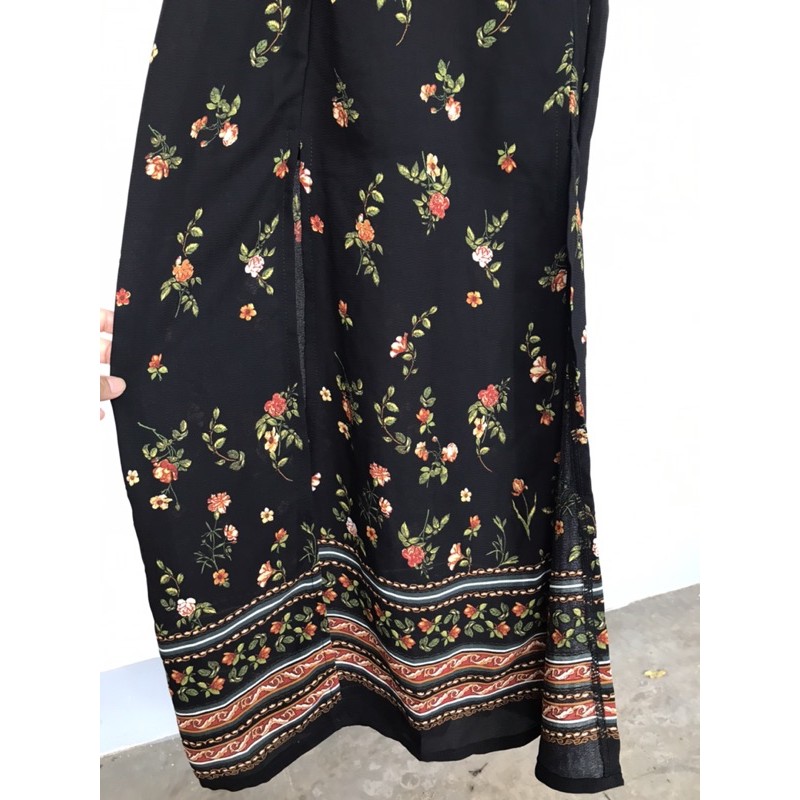Đầm maxi hoạ tiết thổ cẩm | BigBuy360 - bigbuy360.vn