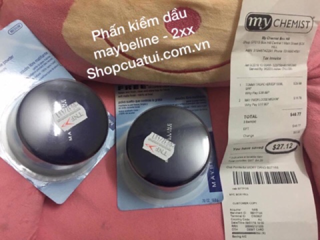 👛Phấn phủ khoáng kiềm dầu Maybelline Shine Free – Loose Oil-Control Loose Powder