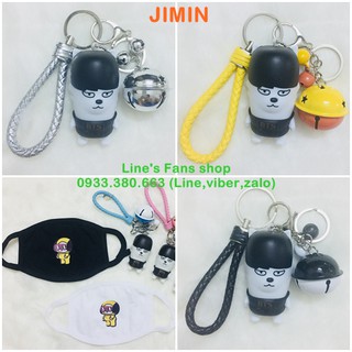[MUA 1 TẶNG 1] Móc khóa BTS chibi