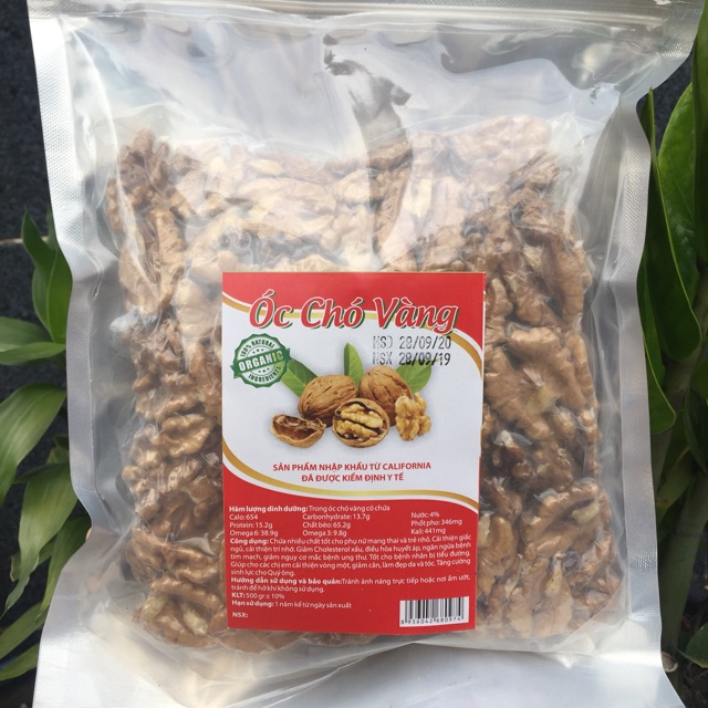 Nhân quả óc chó Mỹ đã tách vỏ 500g