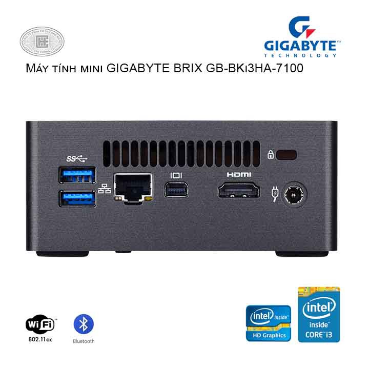 Máy tính mini GIGABYTE BRIX GB-BKi3HA-7100 | WebRaoVat - webraovat.net.vn