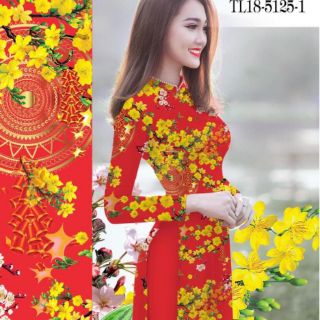 Gấm hoa mai cổ cao tay dài ll dt 0906809976