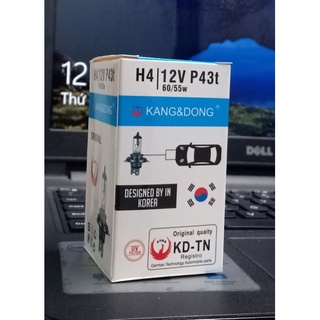 Bóng đèn halogen H4 12V (Kangdong-Korea)🇰🇷