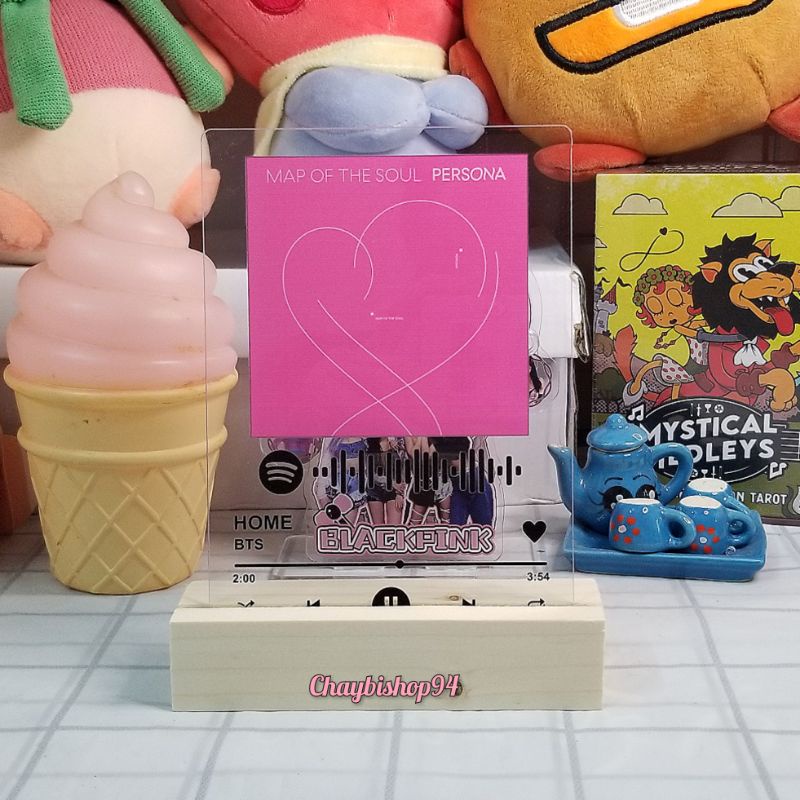 Khung ảnh mica Spotify phát nhạc BTS