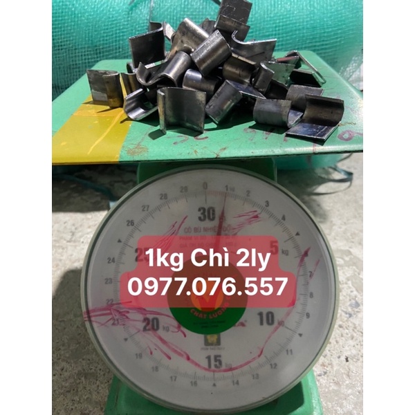 Chì Kẹp Lưới Vét , Chì Nguyên Chất độ Dày 2ly Cắt sẵn