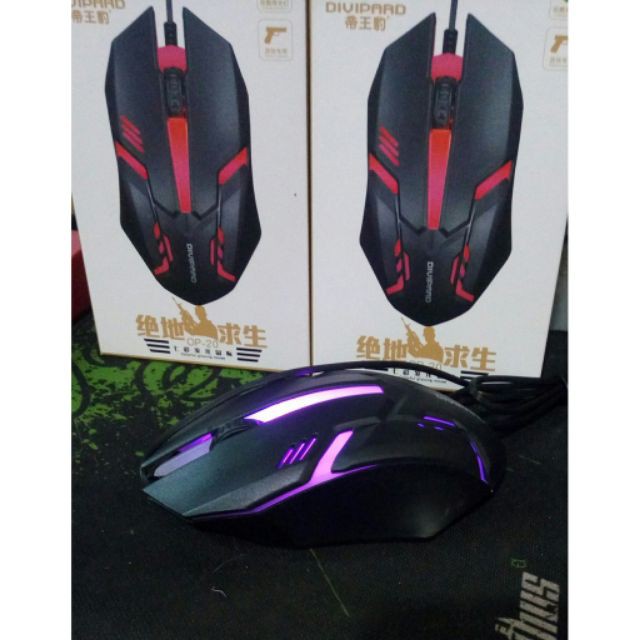 Chuột LED  Mouse Gaming Chơi Game, Dùng Văn Phòng Cực Tốt  - Hàng nhập khẩu