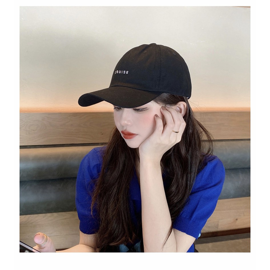 Mũ lưỡi trai Nón kết thêu chữ CRUISE chất kaki cao cấp form unisex nam nữ-BALOHA