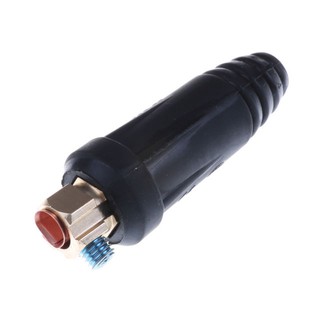 Giắc nối nhanh máy hàn 35-50 cốt đực (lắp vào dây cáp hàn), giắc máy hàn ren xoáy