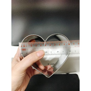 Khuôn ring Mousse tim inox