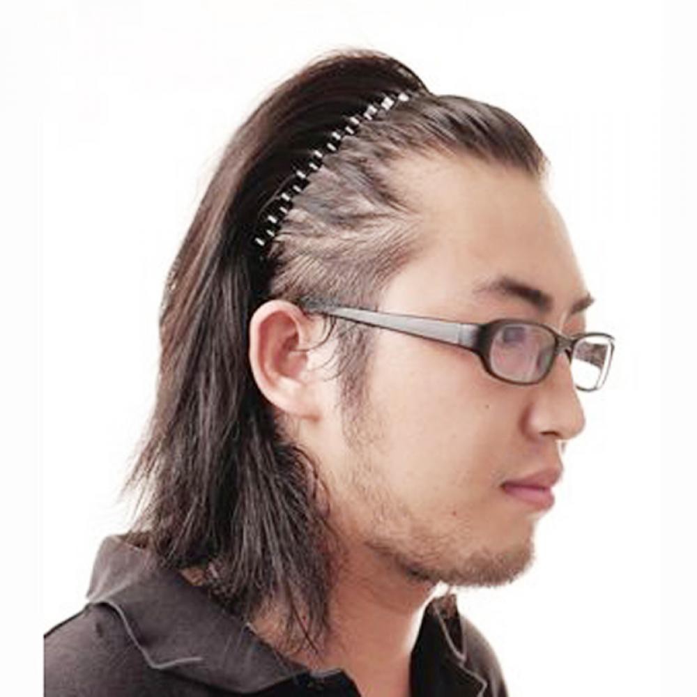 Cài tóc hợp kim bản nhỏ hình gợn sóng trẻ trung năng động