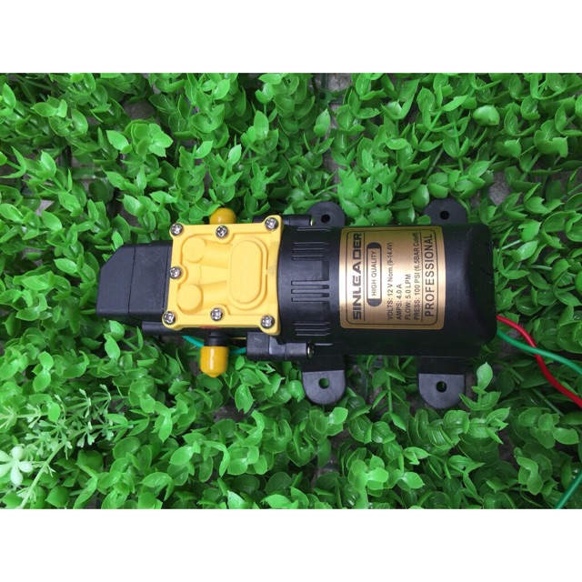 máy bơm nước mini 12v áp lực cao - bơm tăng áp mini 12v