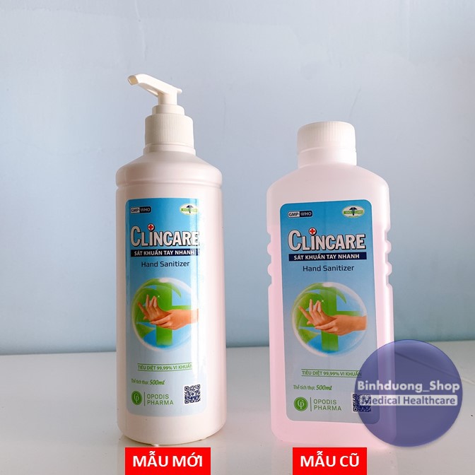 Nước rửa tay khô sát khuẩn tay nhanh Clincare 500ml | BigBuy360 - bigbuy360.vn