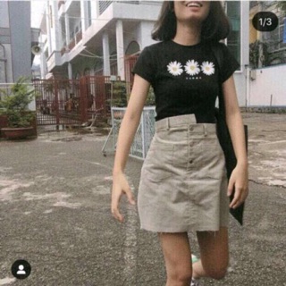 Áo crop tay lỡ