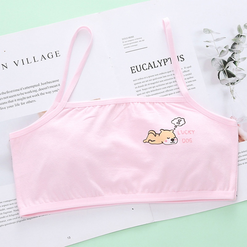 Haha Áo Lót Thoáng Khí Dành Cho Tuổi Teen / Bé Gái