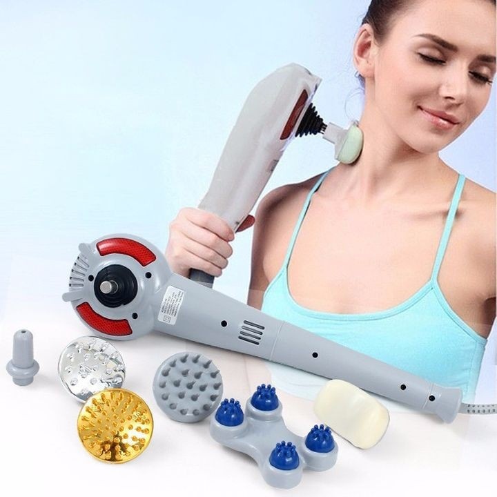 Máy Massage Cầm Tay Đa Năng 7 Đầu Massage Magic King Massager