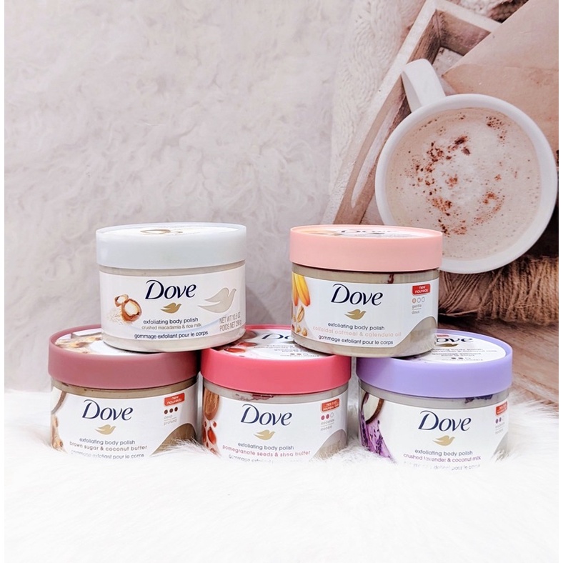 Tẩy tế bào chết Body Dove 298gram.