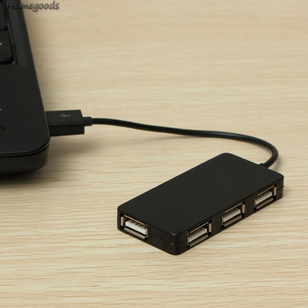 Bộ Chia 4 Cổng Usb 2.0 Tốc Độ Cao Cho Máy Tính