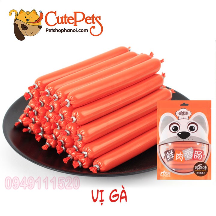 Bánh thưởng cho chó, Xúc xích dinh dưỡng TaoTaoPets bịch 30 cái - Cutepets