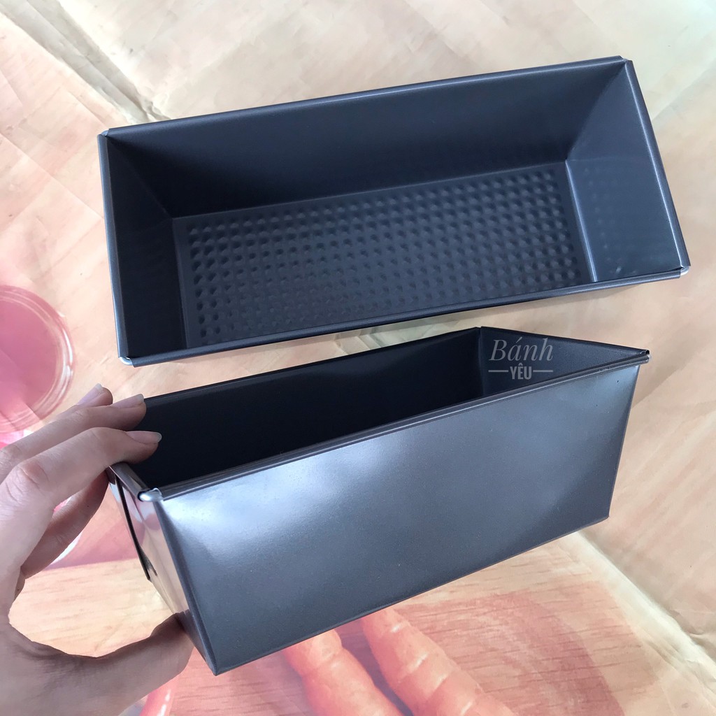 Khuôn Chữ Nhật Chống Dính Đen Nhiều Size