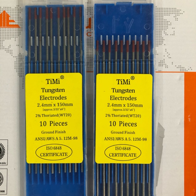 Kim hàn tig TiMi 2.4. Vỉ 10 que