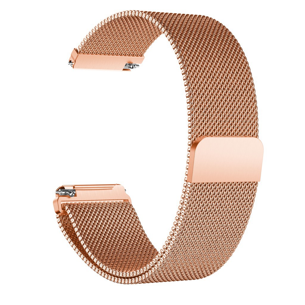 Dây đeo inox Milanese cho đồng hồ thông minh Fitbit versa (Band width:22.5mm)