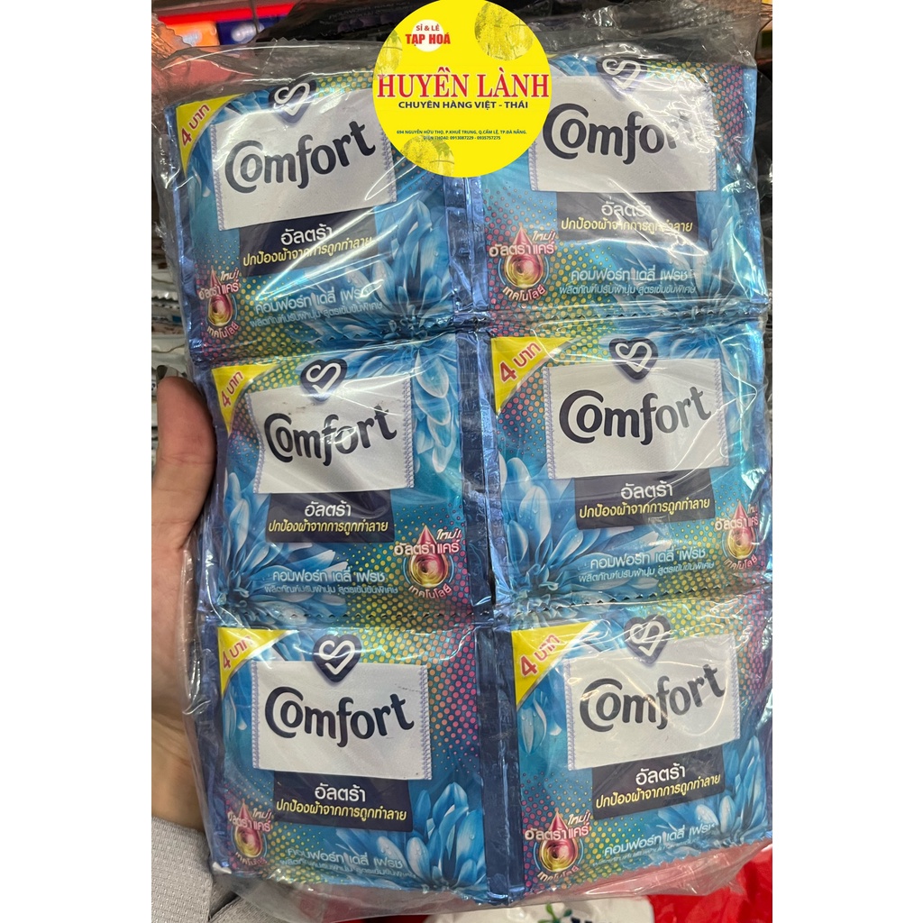 1 Set 24 gói nước xả vải Comfort đủ hương thơm lâu