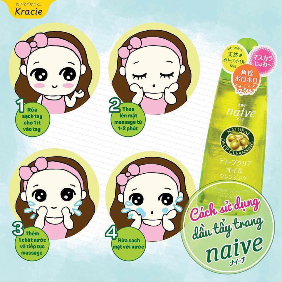 🌼Dầu Tẩy Trang Kanebo Kracie Naive Deep Cleansing Oil