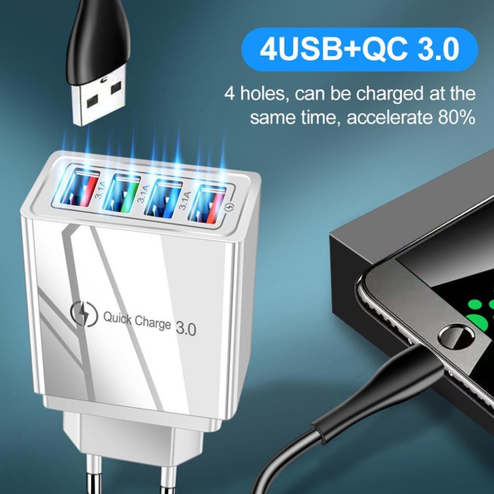 Củ sạc nhanh 3.0 30W cho IPhone Samsung US Huawei Xiaomi L4N8