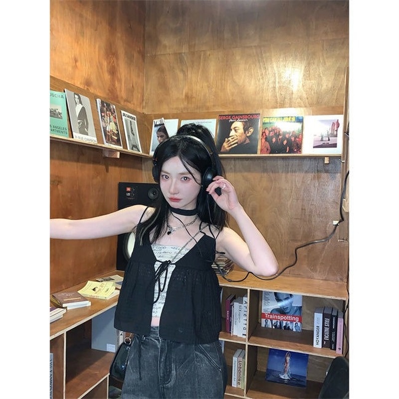 Set Đồ Mùa Hè Hai Mảnh Áo Hai Dây Nhỏ Hàng Mới Dành Cho Nữ