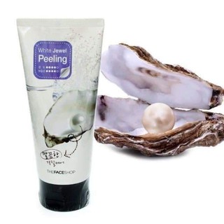 Tẩy Da Chết Trắng Da Ngọc Trai The Face Shop Smart Peeling 120ml (sỉ hevy)