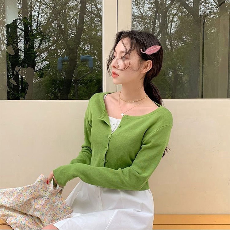 Kẹp Tóc Nữ Thiết Kế Hình Lá Đơn Giản