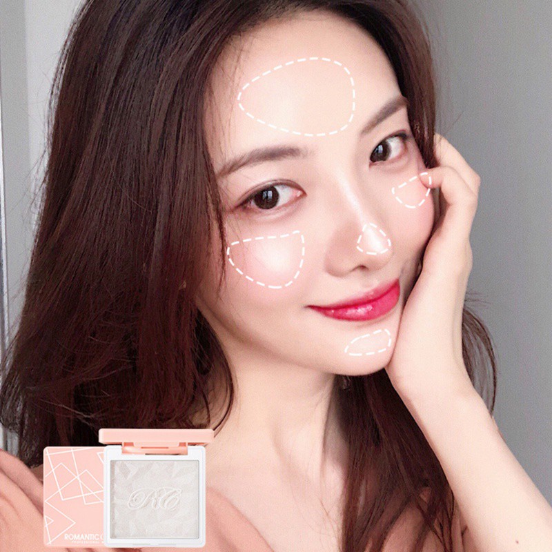 [Hàng mới về] Phấn bắt sáng dạng nén chống thấm nước không dính mồ hôi không nhờn cho trang điểm | BigBuy360 - bigbuy360.vn