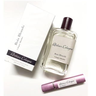 Mẫu thử nước hoa atelier bois blond 10ml dạng xịt