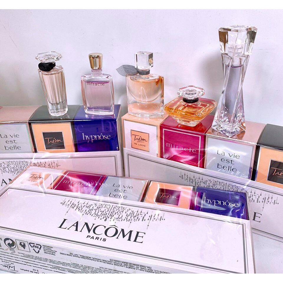 Sét nước hoa bộ 5 món Lancome  AUTH XỊN- Sét quà tặng nước hoa xịn | BigBuy360 - bigbuy360.vn