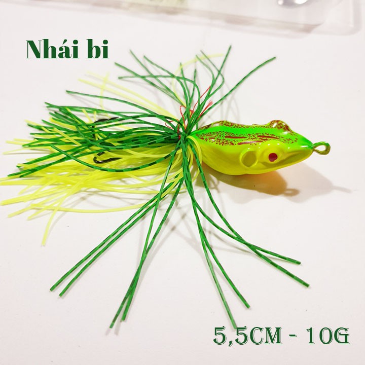 Hộp mồi câu lure 4 con + lưỡi móc mồi mềm + khóa + chì - hộp 4 mồi